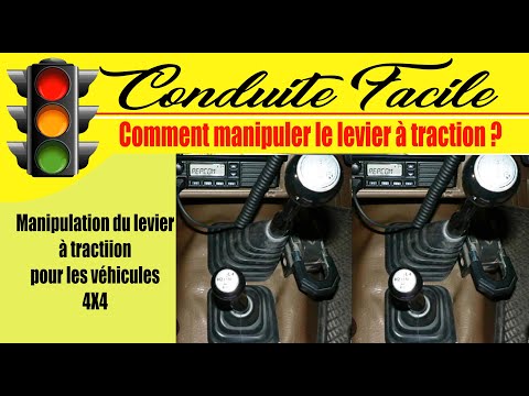 Comment utiliser le levier à traction ?