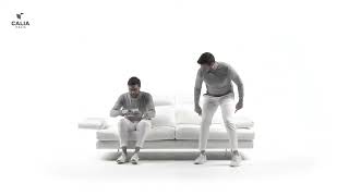 Toby Wing 3 Seater Sofa by Calia Italia