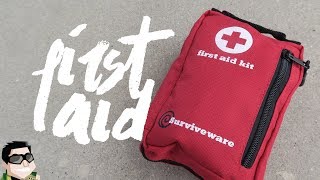 Surviveware First Aid Kit Review & Contents, You Need This!!