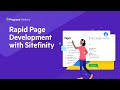 Create New Pages From Scratch With Sitefinity