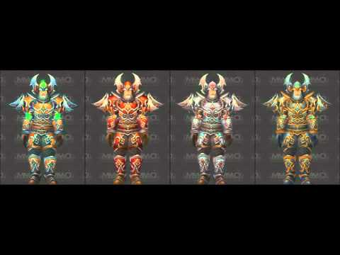 WoW Mists of Pandaria Beta - Level 90 Warrior Tier 14 Armor Set - Paiid