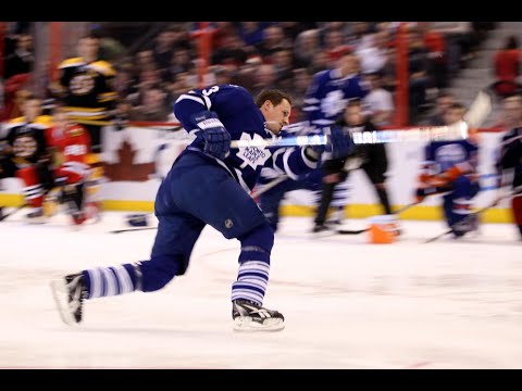 Dion Phaneuf's Slapshot Goals Compliation