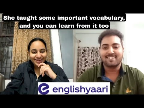 English Practice Session with Tutor Vaishnavi @EnglishYaari