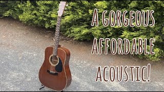 Video thumbnail for The Takamine F-349 is an amazing acoustic! by Daniel Taylor