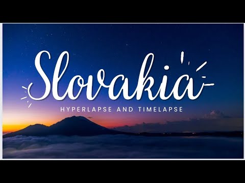 Slovakia, hyperlapse and timelapse by DRONE VIDEO. #slovakia #dji