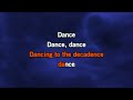 Extreme Decadence Dance Karaoke Version