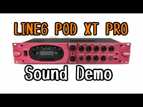 Line 6 POD xt Pro Rackmount Multi-Effect and Amp Modeler 2010s - Red image 18