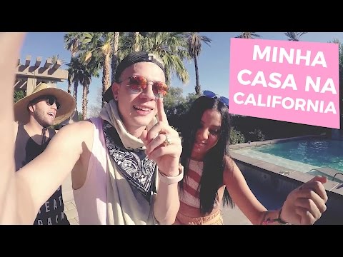 LEO PICON NO COACHELLA - MINHA CASA NA CALIFORNIA