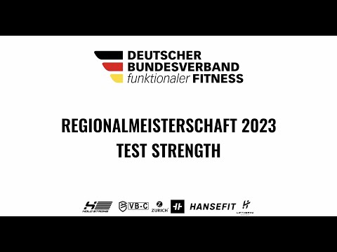 DBVfF DM 2023 - Regionalmeisterschaft Test STRENGTH