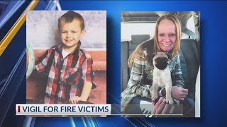 Vigil for Chillicothe fire victims