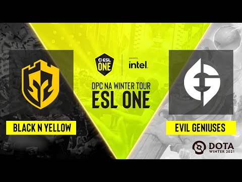 Dota2 - Evil Geniuses vs. Black N Yellow - Game 2 - DPC NA Winter Tour - ESL One