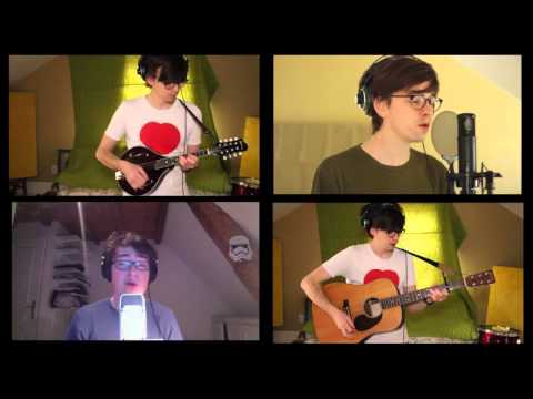 Virtual Bluegrass Band - I Saw Her Standing There