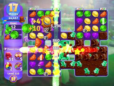 Willy Wonka’s Chocolate Factory Level 110 Fast Walkthrough