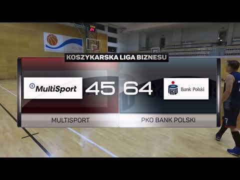 MultiSport vs PKO Bank Polski - 13 kolejka - II Liga Warszawa - Sportowa Liga Biznesu