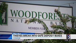 Thieves break into safe deposit boxes
