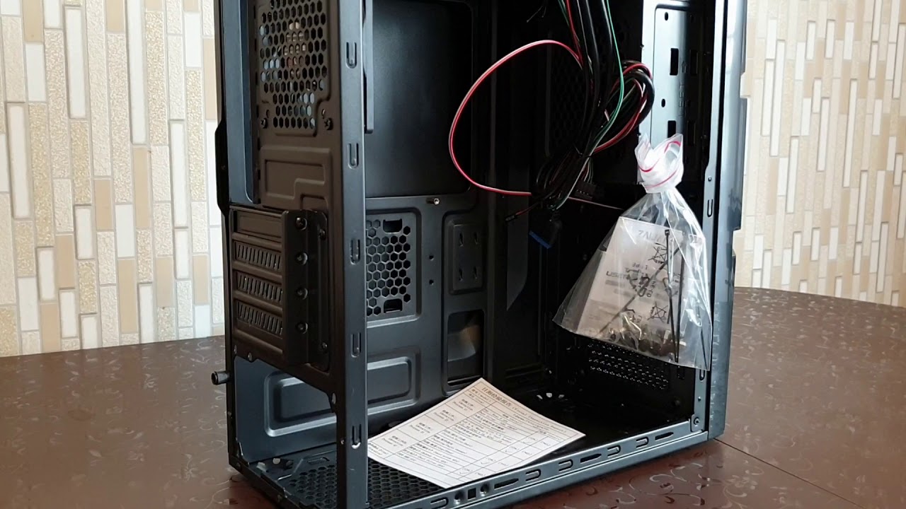 Компьютерный корпус Zalman ZM-T3, черный