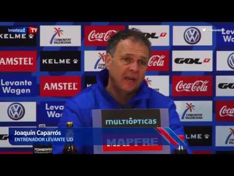 Rueda de prensa de Joaquín Caparrós previa al encuentro ante el Granada