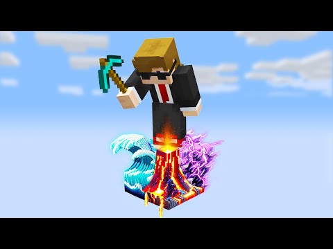 Minecraft, But It's Only One Disaster Block...