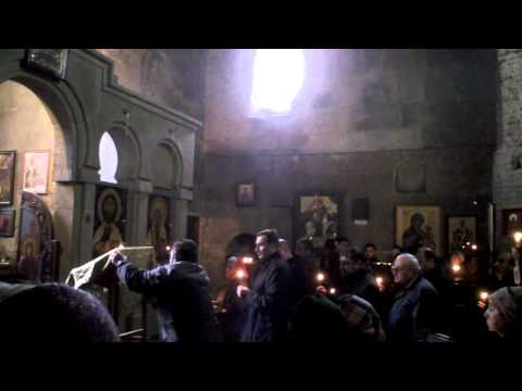 Anchiskhati choir singing Alleluia