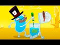 Soapy Experiments HYDRO And FLUID Funny Cartoons For Children