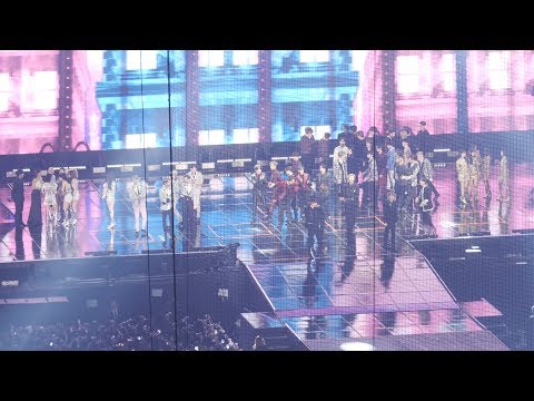 BTS, TWICE, SEVENTEEN, NU'EST, GOT7, ASTRO, MONSTA X, (G)I-DLE 등 : 엔딩 무대 ending stage : fancam