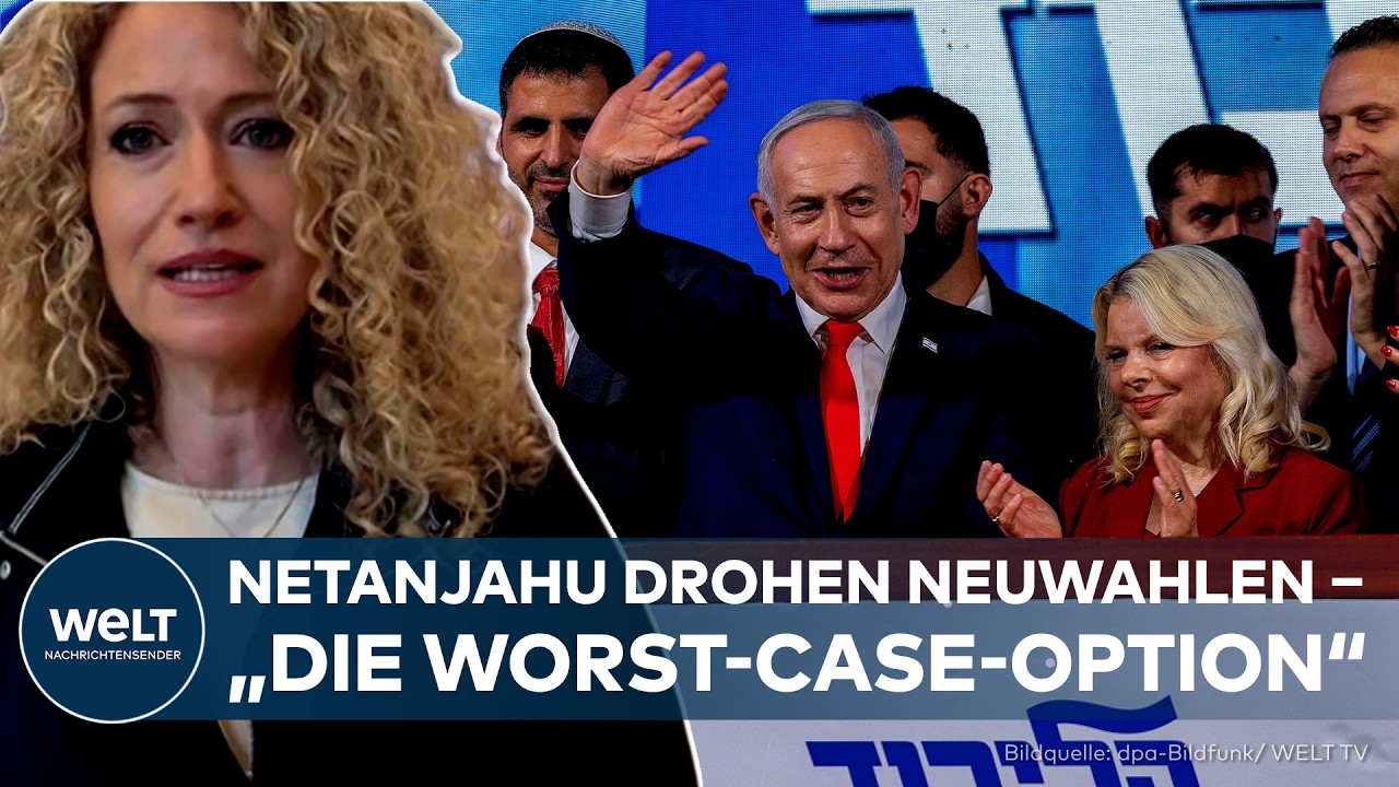 ISRAEL-WAHL: Netanjahu ohne Mehrheit! „Es ist in der Tat wahnsinnig verfahren“ – jetzt droht Neuwahl