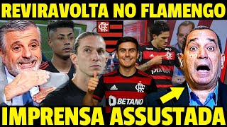 IMPRENSA PERDE A LINHA E FICA ASSUSTADA COM O FLAMENGO! ZINHO E PASCOAL SE RENDE AO MENGÃO