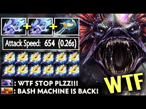 BASH MACHINE IS BACK! 654AS Slardar BASH TO DEATH 2x Moon Shard + Echo WTF IMBA Dota 2 Pro Carry