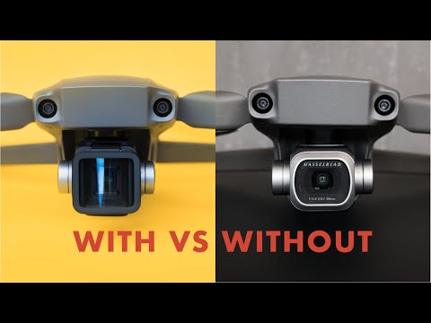 Moment Drone Anamorphic Lens WITH vs WITHOUT Comparison