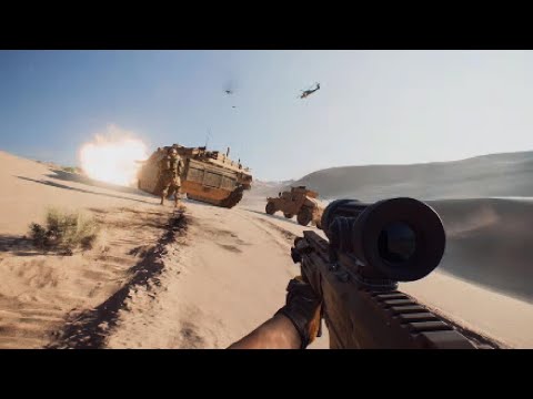 Battlefield 2042-Milsim Server Karma Community Server (NO HUD) Hardcore Portal-El Alamein