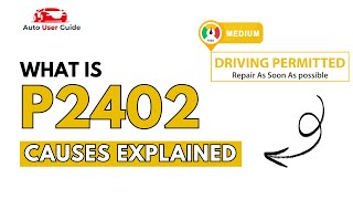 OBD Code p2402 Guide to Repair