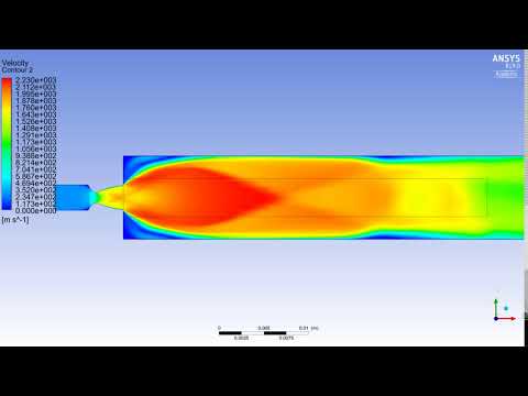 Rocket Engine CFD - LOX/Methane - ANSYS Fluent