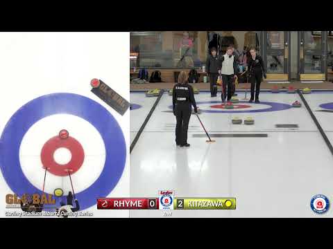 Ikue Kitazawa vs. Kim Rhyme - SEMIS - Curling Stadium Alberta Curling Series #4