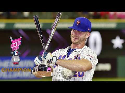 2019 Mlb Home Run Derby with Champion Pete Alonso