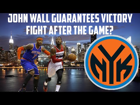 NBA 2K15 My GM Mode - New York Knicks - Facing the Wizards | FIGHT AFTER THE GAME?