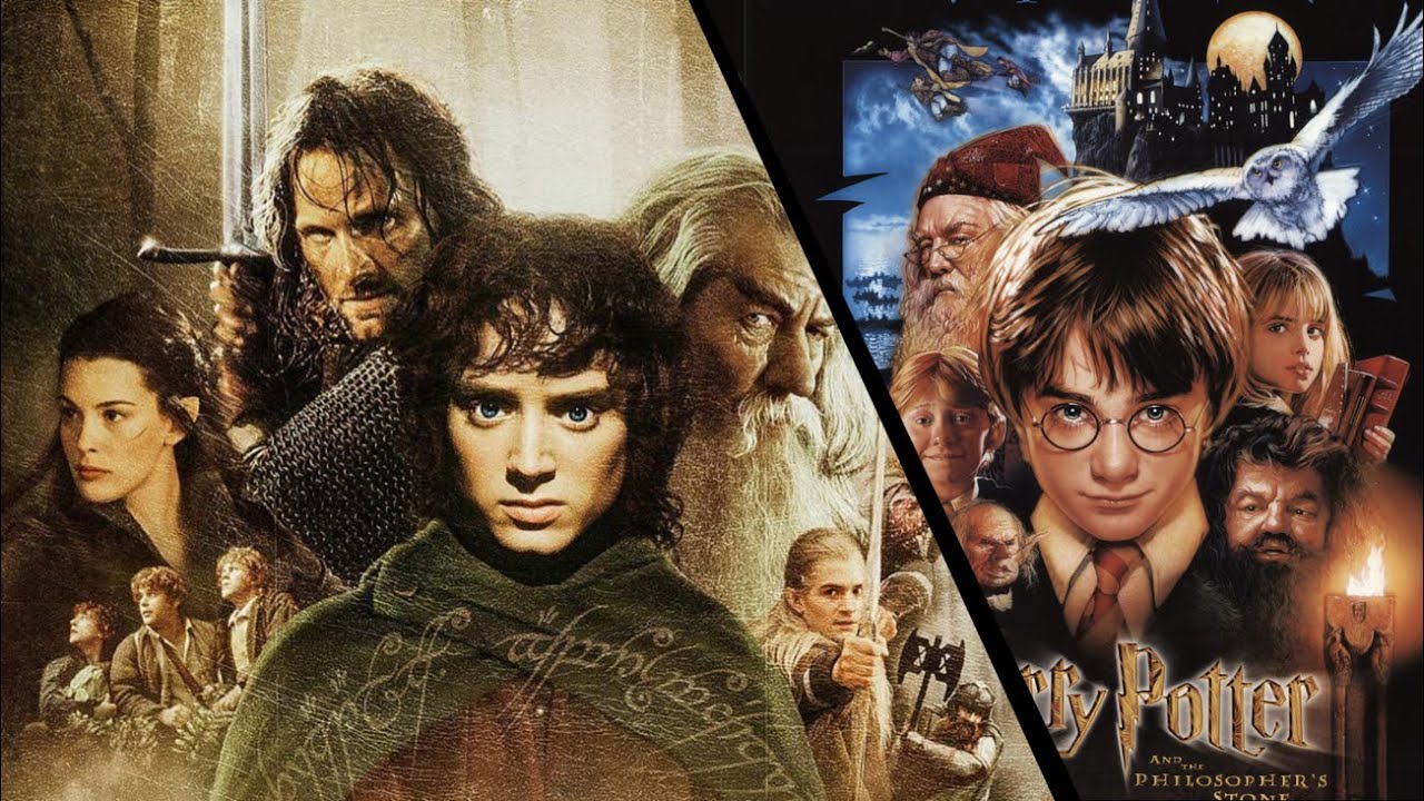Tolkien's influence on Rowling (Lord of the Rings "vs" Harry Potter)
