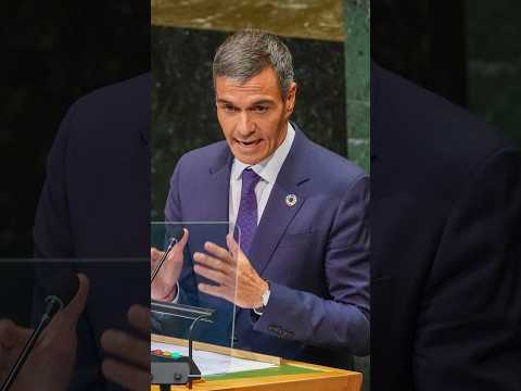 Sánchez, en la ONU: “Ceuta saldrá de la crisis sin convertir al inmigrante en un enemigo» #shorts