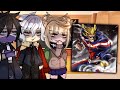 League Of Villains React To Pro Heroes MHA Gacha Club