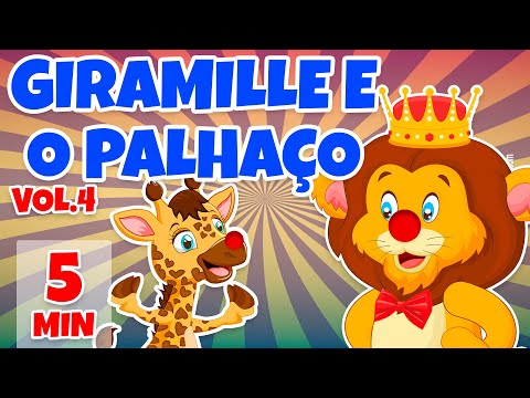 Giramille e o Palhaço Vol. 4 - Giramille 5 min | Desenho Animado Musical