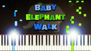 Baby Elephant Walk - Henry Mancini - Piano Tutorial
