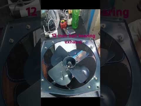 Industrial exhaust fan, 150 w, 14 inch