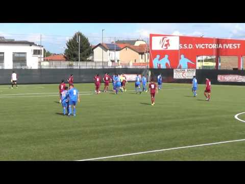 Promozione Victoria Ivest - Santhià C.: 1o gol di Scappatura