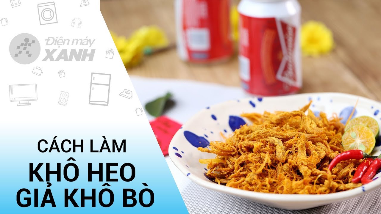 Khô heo tẩm vị xé sợi