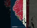 Norway’s coastline is INSANELY long!🤯🇳🇴 #shorts #geography #geopolitics #mapping #norway