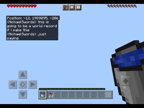 Doing a mlg from 2 million blocks new world record