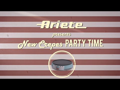Vaflinė Ariete Crepes Maker 202/01 video