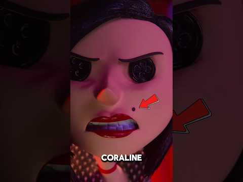 The HIDDEN MISTAKE in Coraline that you never noticed #coraline #funfacts