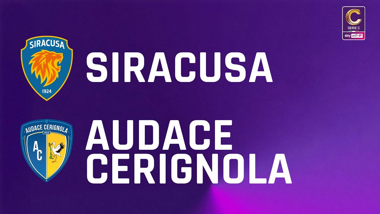 Siracusa Calcio vs Audace Cerignola Highlights