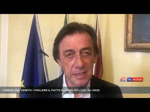 I SINDACI DEL VENETO: «TOGLIERE IL PATTO DI STABILITA'» | 20/04/2020
