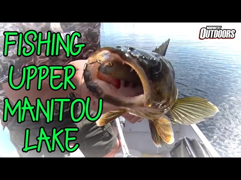 Multi-Species Fishing on Upper Manitou Lake - YouTube
